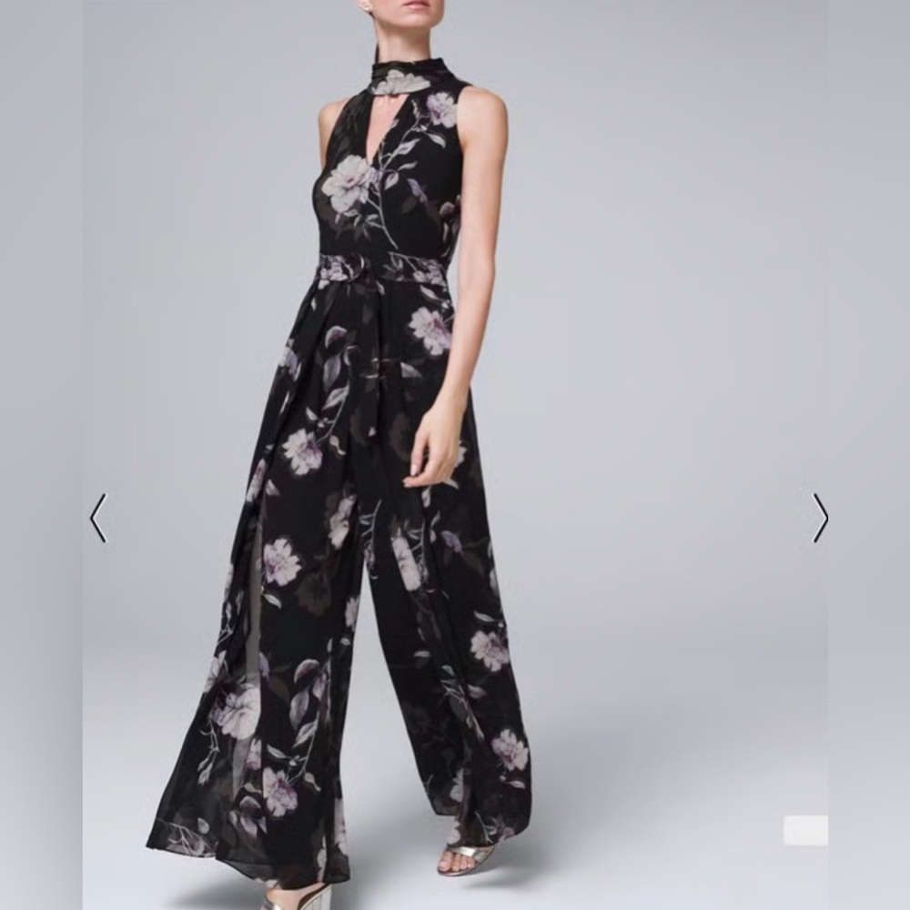 WHBM Key Hole Jumpsuit NWT